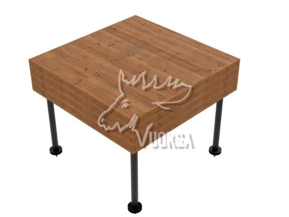 Береговая площадка 2,4х2,4 метра