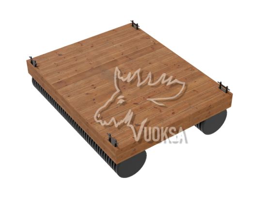 Вуокса пирс 3х2.4 метра