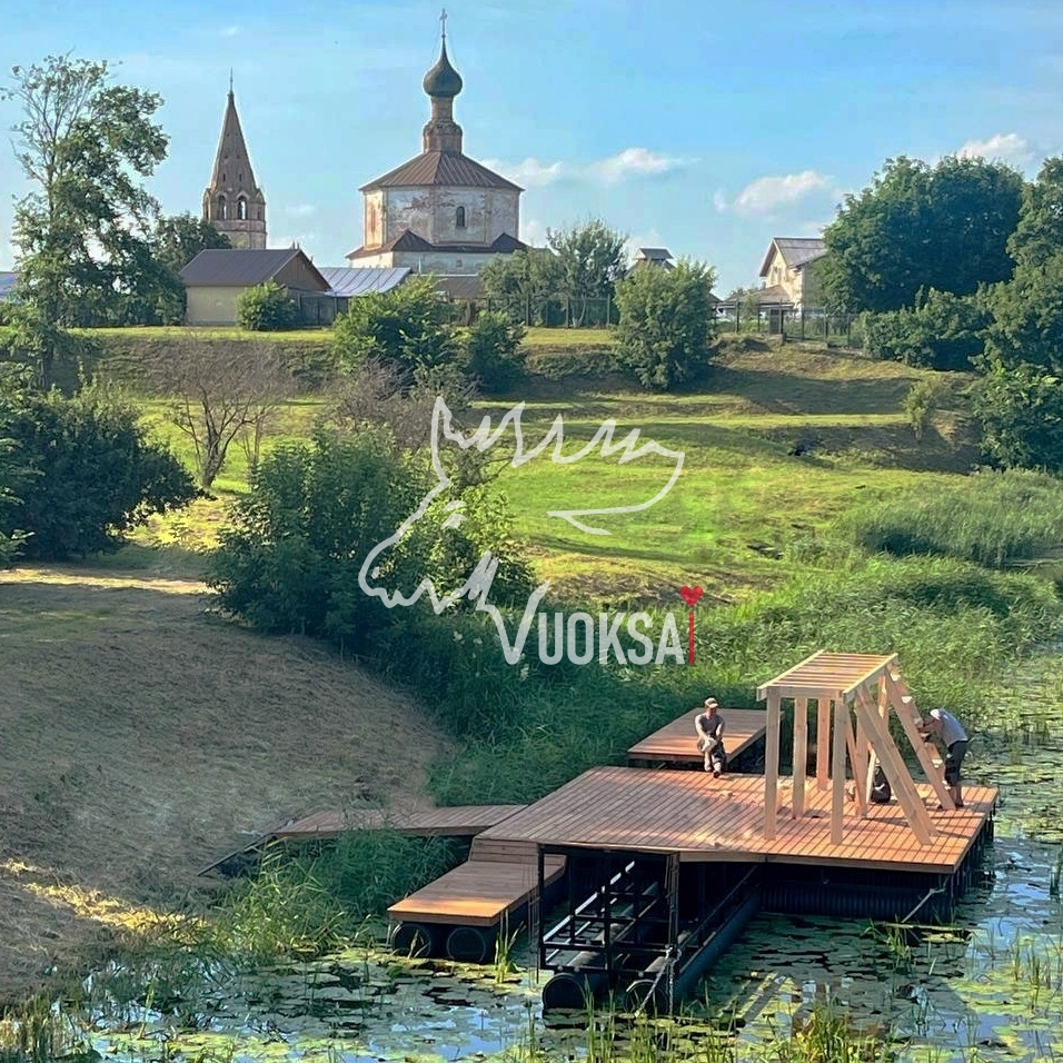 Плавучая сцена для проекта 